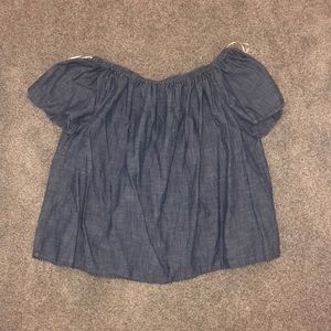 GAP off the shoulder blouse